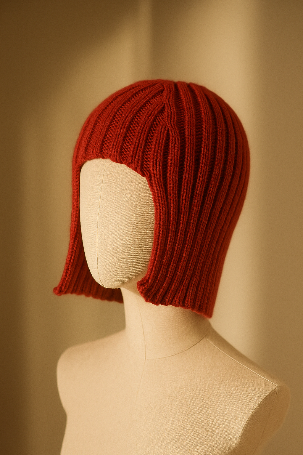 Paris Rouge Knitted Hat
