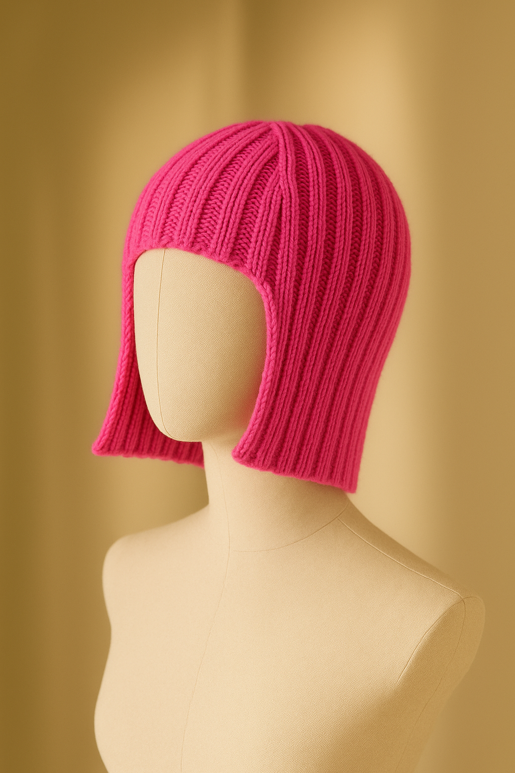 Seoul Rose Knitted Hat